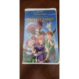Peter Pan In Return To Never Land Walt Disney VHS